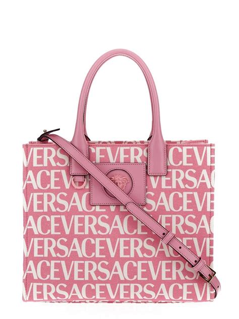 versace mens tote|Versace tote bag pink.